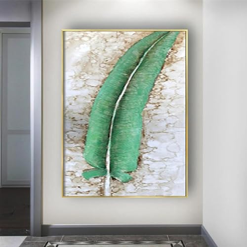 Peintures florales abstraites pour raviver un mur blanc vide via l'art mural moderne