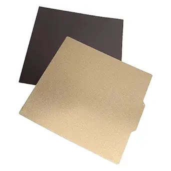 3D Printer Build Plate 290x290mm Spring Steel Plate with Magnetic Base Sticker Double Sided PEI Flexible Spring Steel Hot Bed Build Plate Printer for CREALITY for Ender 6