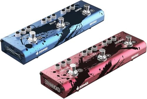 Amazon.co.jp: Donner×MIYAVI エフェクトペダル 2台セット 3モード