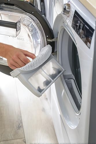 Hoover H-DRY 350 Freestanding Condenser Tumble Dryer, 9 Kg, Class B, Wi-Fi & Bluetooth, Four Drying Levels, Aquavision & Advanced Care, White, 59.6x60.4x85 cm - HRE C9TBE-80 - Image 7