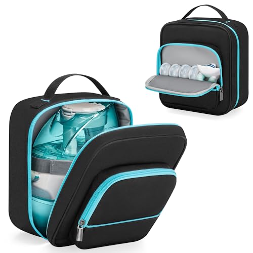 YARWO Funda de Viaje para Limpiador Nasal, Compatible con Irrigación Nasal Navage, Bolsa Portátil Impermeable para Kit Nasal, SaltPods y Dispositivo de Lavado de Senos, Solo Funda de Almacenaje