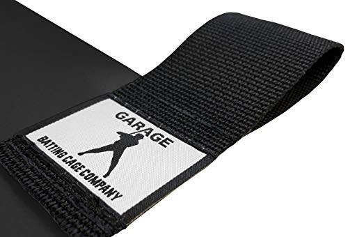 5 X 6 Heavy Duty Vinyl Baseball Batting Cage Backstop - (Black) #TOP2