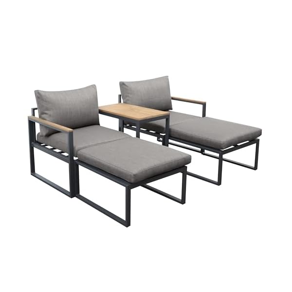 Patioco Padua Balkonset 5-teilig