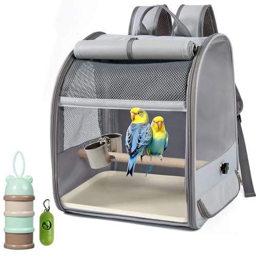 Vogel-Tragerucksack-Transportbehalter-fur-Vogel-mit-Futterspender-KOT-AufnehmerVogel-Reisekafig-Tragbarer-Haustier-Kafig-aus-Atmungsaktivem-Mesh-fur-Kleine-wie-Sittiche-Wellensittiche | Dealmeister.io Alt tag für bilder post titel