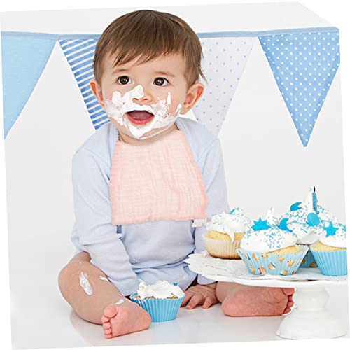 KESYOO 3Pcs Burping Cloths Soft Cotton Gauze Washcloths for Newborns Quick Absorbent Face Towel for Sensitive Skin and Easy Care2