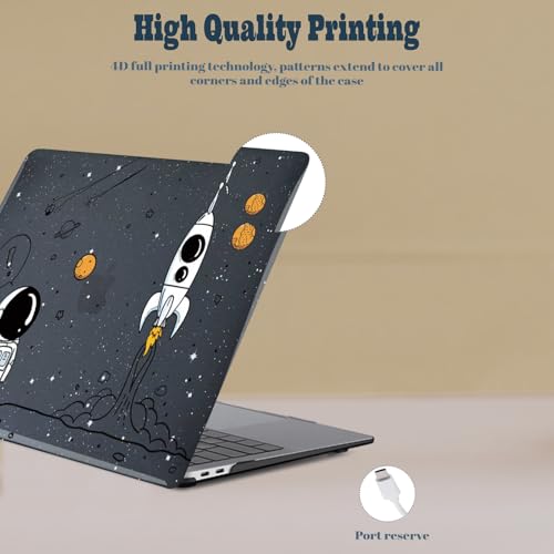 Funda MacBook Air 13 A1466 contra arañazos con diseño de astronauta 6