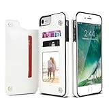 Apple iPhone Leather Phone Case with Cardholder Rose Gold For iPhone 6 6S Plus