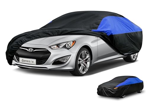 GUNHYI Hyundai Car Cover Custom Fit Hyundai Genesis Coupe Waterproof