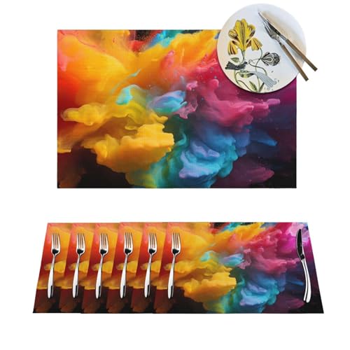 Sets de table pour mariages et fêtes - Décoration chic pour repas de vacances - 2
