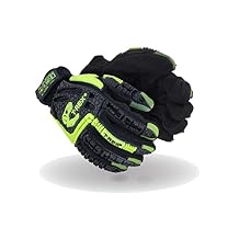 MAGID T-REX Windstorm Series ANSI A6 Syntec Palm Impact Gloves, 1 Pair, Size 6/XS, TRX742