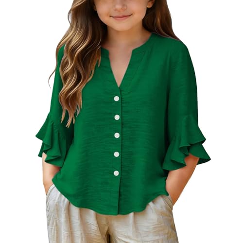Blouse d'été à manches courtes pour filles, la douceur de vos souvenirs d'enfance