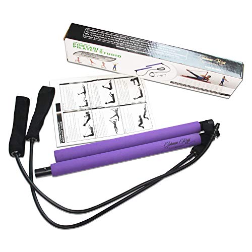 image for JOHANNE REID & COMPANY Portable Pilates Bar Kit with 30LB Thick Resist