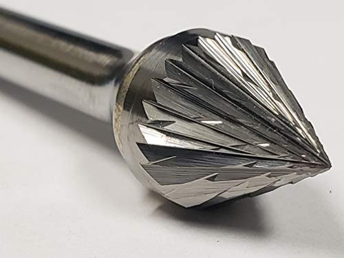 Fresa Carburo Kodiak 60° Ángulo 1/2" Diámetro 1/4" Mango miniatura 2
