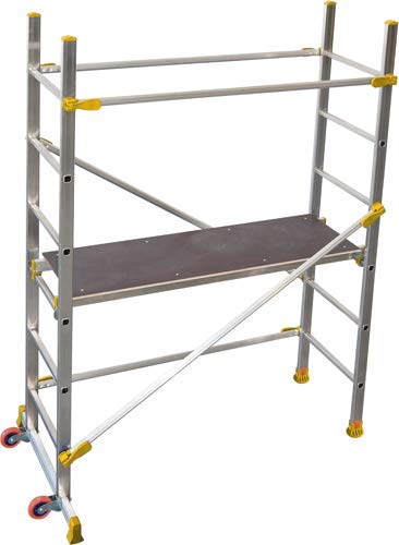 Trabattello In Alluminio Con Piano E Ruote - Hmax 2.90Mt - Maurer