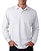 Jerzees Men's Long-Sleeve Jersey Polo