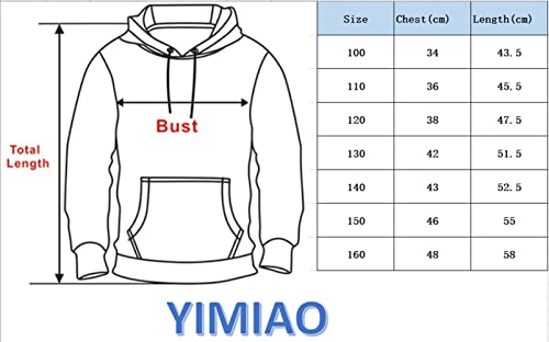 YIMIAO 3D Stampato Felpa con Cappucio One Piece