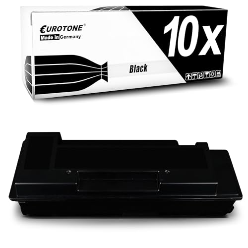 Toner TK130 Eurotone compatible Kyocera FS1028 et FS1128 pour imprimante de bureau - Lot de 10