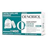 Oenobiol HAIR EXPERT Chute de cheveux Anti-Âge - Préserve le capital capillaire - Favorise la croissance et la densité- Complément alimentaire - 2 x 60 comprimés
