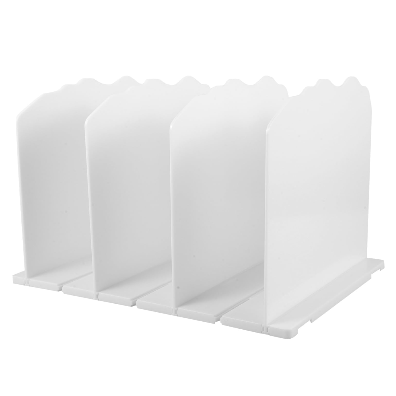 Estante de Almacenamiento para Bolsos Organizador Transparente de Separador de Armario Sujetalibros de Plástico para Organizar Bolsos de Mujer Dormitorio o Pasillo