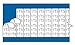 Thomas & Betts WC4L3S Wire Marker Cards, Vinyl Cloth, Legend 4L3 (Pack of 25)