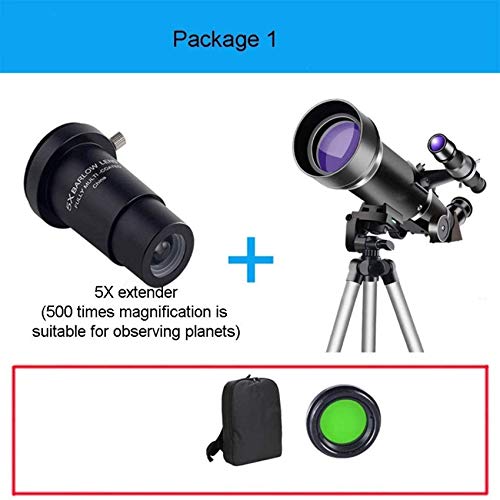 Telescopio Astronómico Refractor 70mm Apertura 400mm para Niños miniatura 6