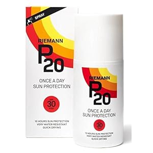 6 x Riemann P20 eenmaal per dag zonbescherming Spray SPF 30 hoog 200ml