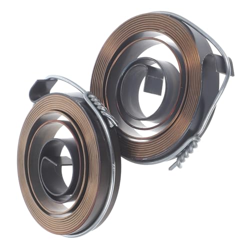 Veemoon 2pcs Drill Press Spring DIY Return Spring Coil Spring Drill Press Parts Drill Press Supplies Replacement Return Spring Parts Drill Press Return Spring Quill Spring Steel