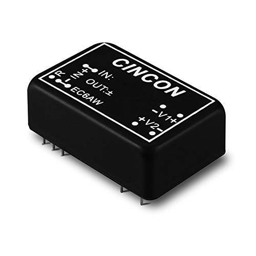 EC6AW-24S05,Isolated DC/DC Converters - Through Hole DC-DC Converter, 8 Watt, 4:1 Input Range, DIP, 9-36VDC Input, 5VDC Output
