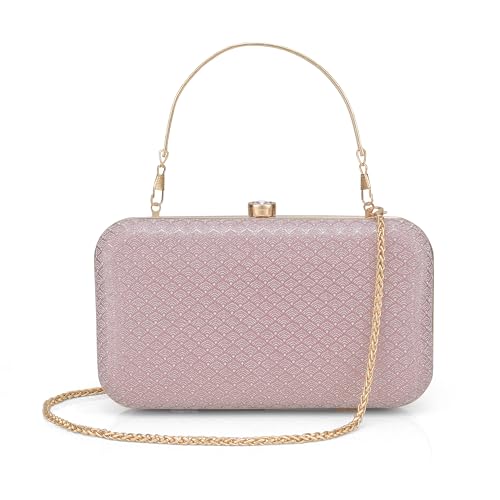 Image of BAG IN Women Evening Hand Clutch | Ladies Party Wedding Purse with Chain Strap