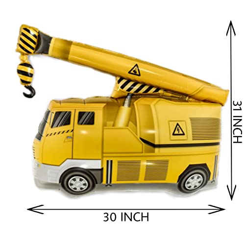 Image of Party Decorz Crane Foil Balloon Big Size(31X30 Inch,1 Pcs) Vehicles /Transportation Foil Balloon For Children Birthday Party Decoration