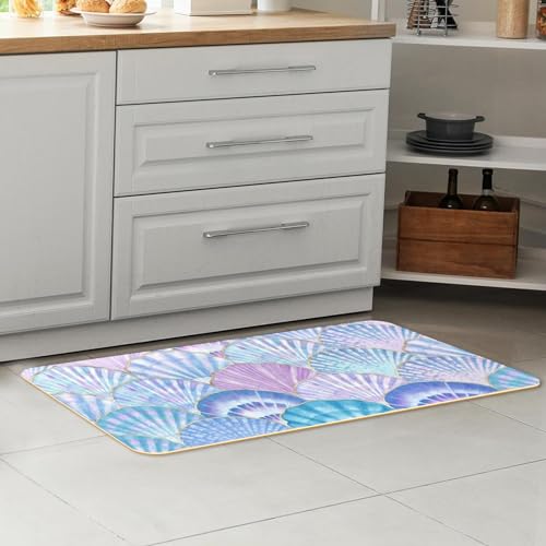 Alfombrillas de cocina antideslizantes pasillo lavandería absorbentes pack de 2 7