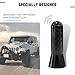 Lecctso Car Short Antenna Replacement, Carbon Fiber Car Short Radio Antenna, Universal for Most Vehicles