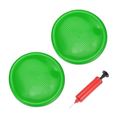 PATIKIL 2 Pcs Inflated Wobble Cushion Seat 13.2