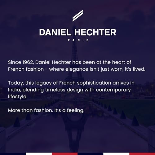 Image of Daniel Hechter Paris Rivoli Collection Modern Analog Watch for Men with Octagon Dial and Silicon Band-DHM1003