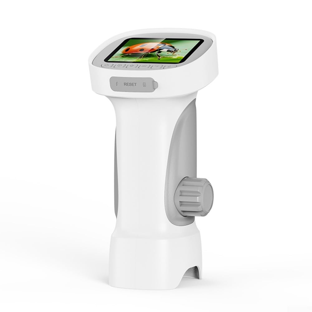 Microscope numérique écran IPS 2,4 pouces grossissement 1000x avec batterie 600 mAh