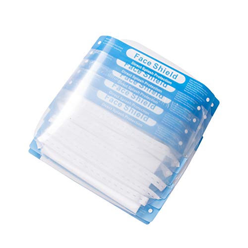 Preisvergleich Produktbild MINASAN Safety Gesichtsschutzschirm, Allzweck-Gesichtsschutz, Gummiband und Komfortschwamm,Gesichtsschutz,Visier Gesichtsschutz,Sicherheits-Gesichtssc... mit klarem Visier (1pcs, 22 * 17.8cm)