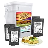 Heaven’s Harvest — 72 Serving Entree Kit, 25 Year Shelf Life, Portable Freeze-Dried Food, Emergency
