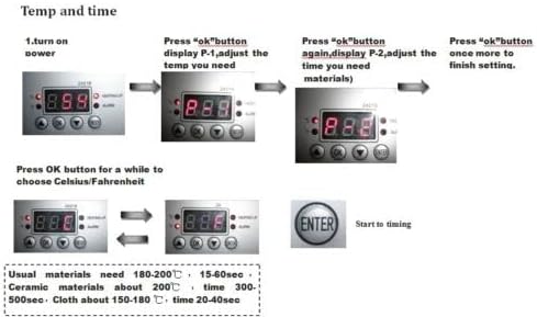 23 * 30cm Digital Manual T-Shirt Heat Press Machine