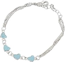 Luminous Series Anklet for Women with Stars Fluorescent Best Quality, Metal