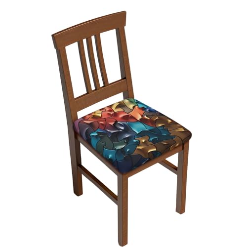 Housses de chaise lavables pour masquer l'usure et protéger vos sièges de salle à manger - 2