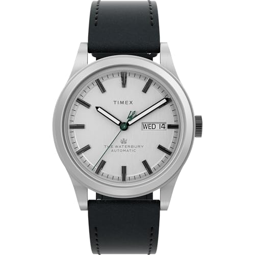 Montre homme Timex Waterbury en acier inoxydable et finitions argentées