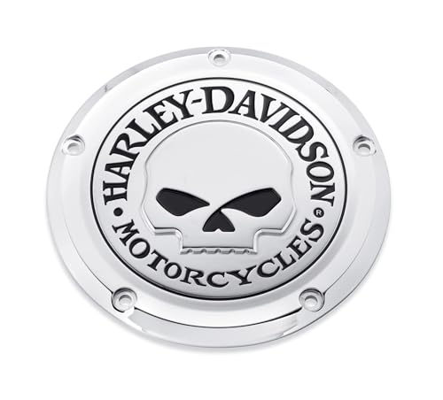 HARLEY-DAVIDSON Motorrad Willie G Skull Derby Deckel Cover Abdeckung Kupplungsdeckel Schutz Totenkopf, 1 (25700469)