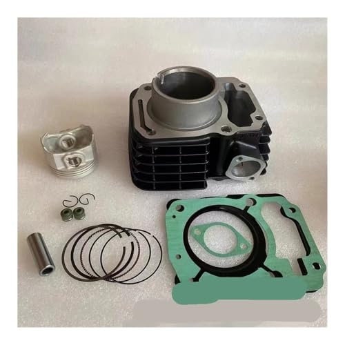 Kit piston cylindre 52.4mm CB125F haut rendement en fonte noire