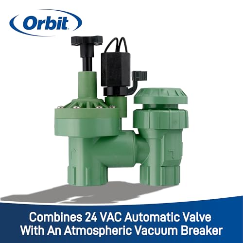1-Pack Orbit 57623 3/4\" FPT 100 Series Anti-Siphon Automatic Sprinkler Valve with Flow Control