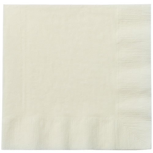 Party Dimensions Luncheon Napkin, 20 Count, Ivory