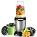 TECKNET 600W Powerful Personal Blender Smoothie Maker, Grey Black