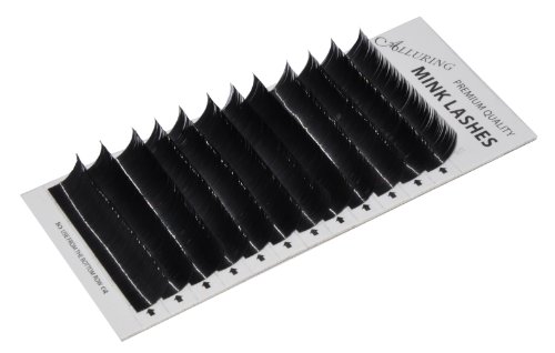 Alluring Premium Mink Lashes For Eyelash Extensions C Curl .20 Thickness #TOP21