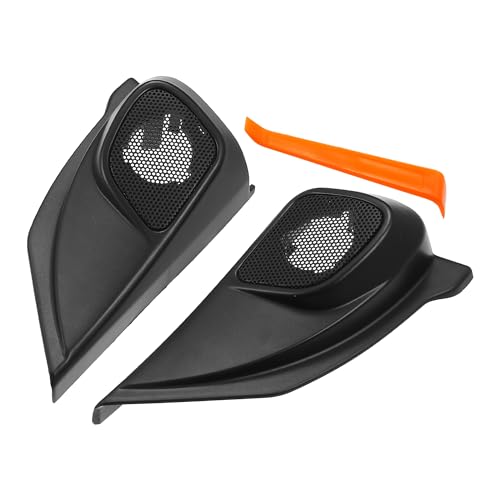 ACROPIX �C���e���A �t�����g�J�[ �h�A �X�s�[�J�[ �E�B���h�E �s���[�J�o�[ �g���� �c�C�[�^�[�X�s�[�J�[�p�l�� �z���_ CR-V CRV 12-15�p �X�N�����[�h���C�o�[�t�� ABS �u���b�N - 2�p�b�N