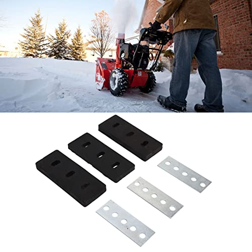 Kit de Conjunto de Acessórios de Liga de 3 Lâminas para Soprador de Neve 1/4 pol. para Soprador de N