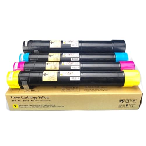 GsZbKcfXF Cartucho de tóner Compatible con fotocopiadora C7425 C7428 C7435 C2200 C2201 C2205 C3305 C3300(Y)